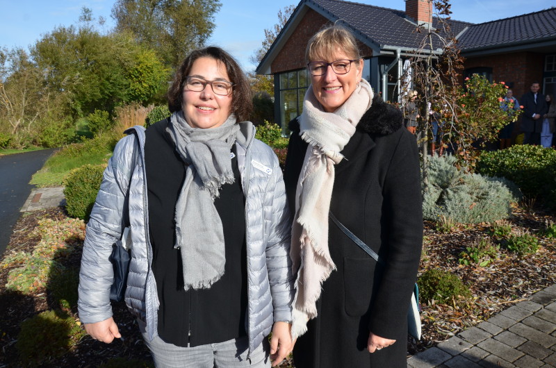 Die Kreishandwerksmeisterin des Kreises Rendsburg-Eckernförde und UFH-Vorsitzende vom AK Kiel, Nicole Bünning, nahm zusammen mit Ulrike Beck an der Veranstaltung teil.