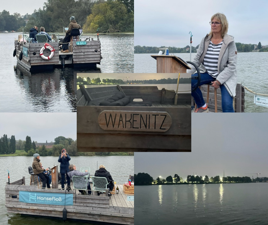 UFH AK Lübeck Floßfahrt auf der Wakenitz