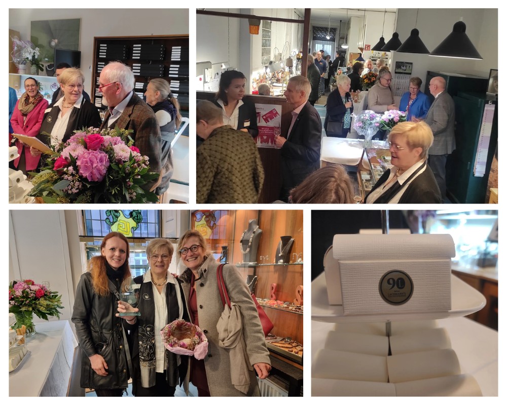 90 Jahre Goldschmiede Lachmann UFH AK Lübeck