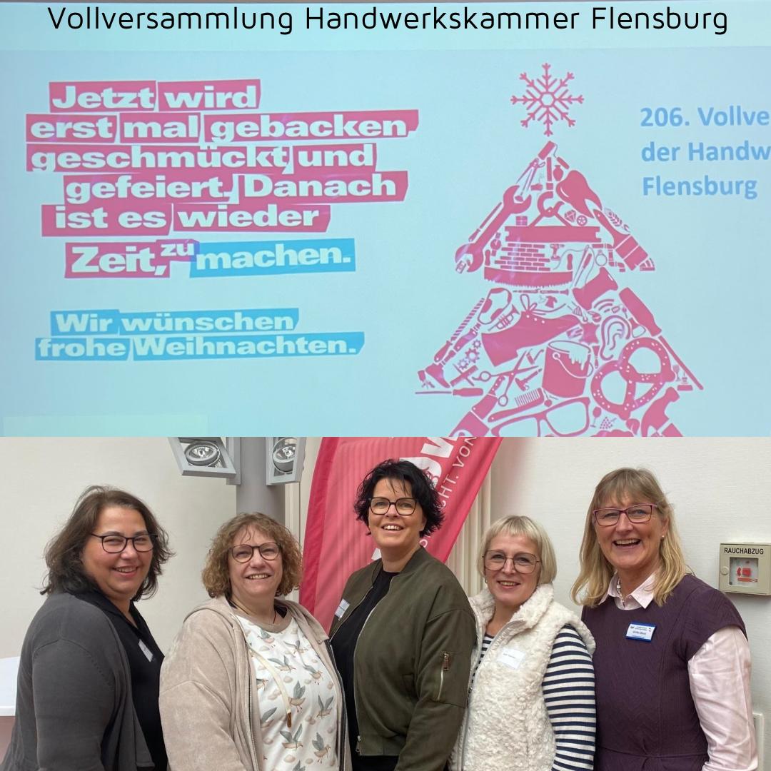 UFH SH auf der Vollversammlung HWK FL