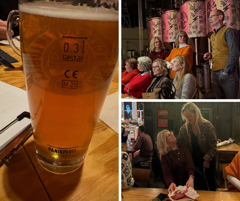 Bildcollage Besuch einer Brauerei in Lübeck